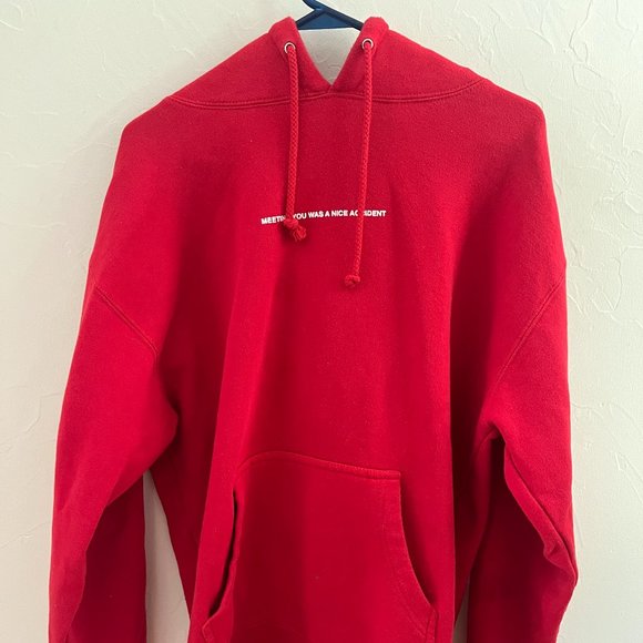 Other - I'm So Happy We Met Red Hoodie